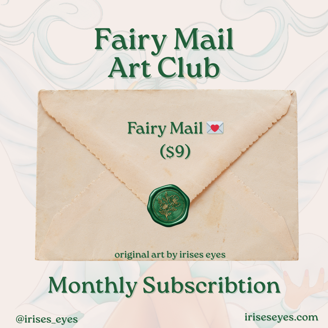 Fairy Mail Art Club - Monthly Subscription 💌 🧚🏽