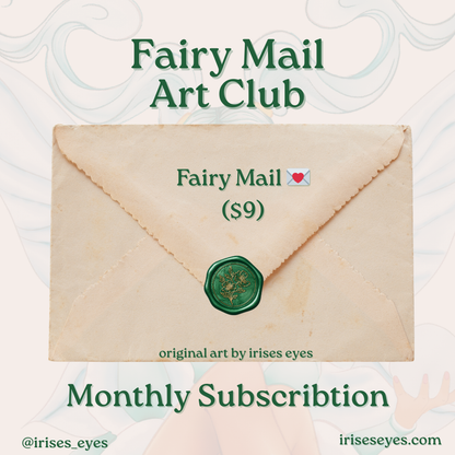 Fairy Mail Art Club - Monthly Subscription 💌 🧚🏽