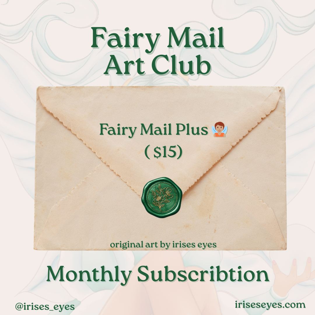 Fairy Mail Art Club - Monthly Subscription 💌 🧚🏽