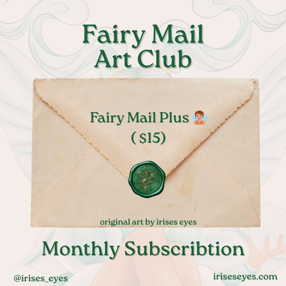 Fairy Mail Art Club - Monthly Subscription 💌 🧚🏽