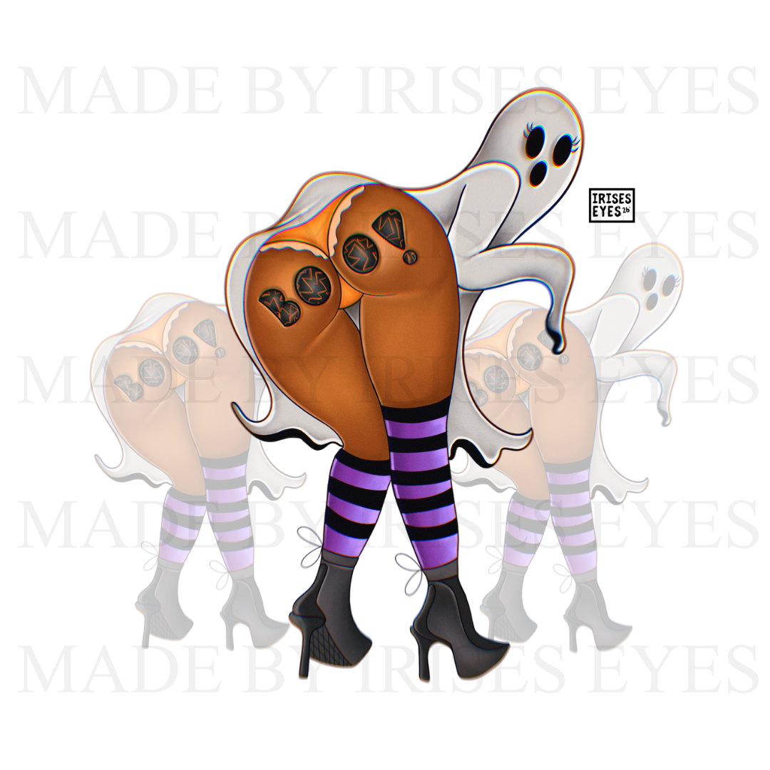Boo Butt Ghost Tote Bag 👻 | Halloween Tote