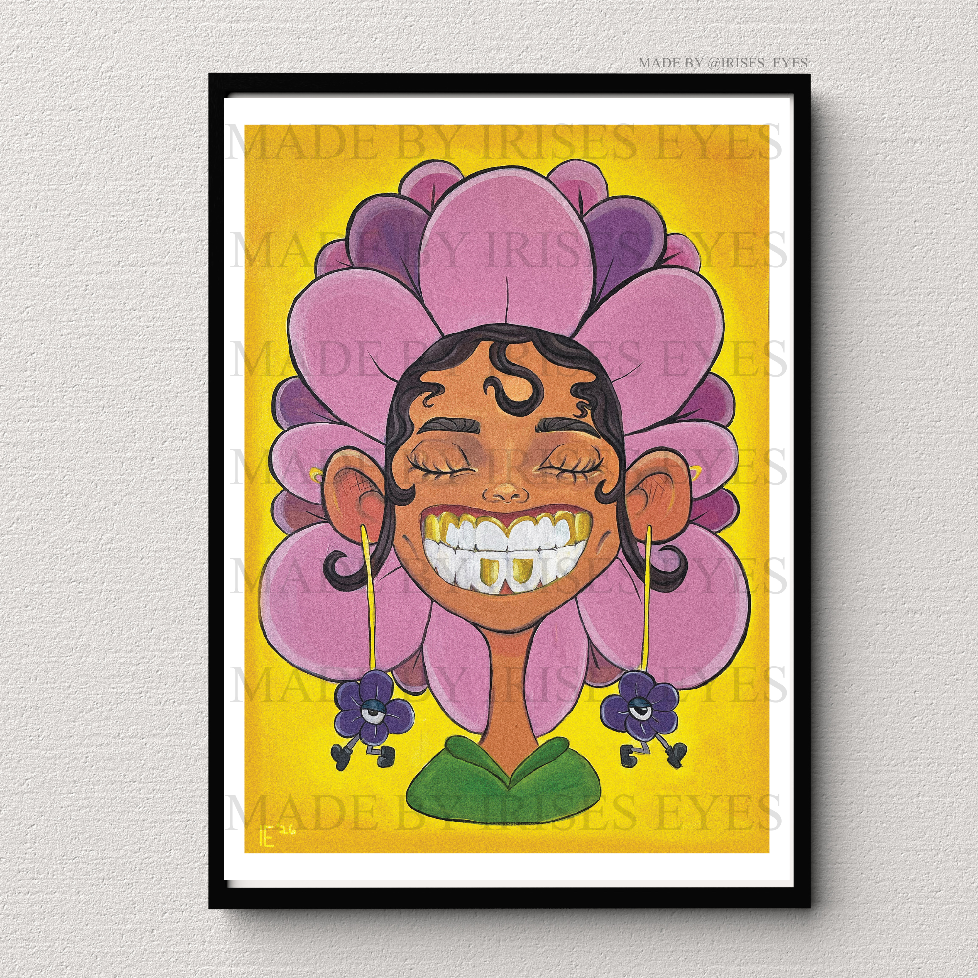 Say Cheeze – Limited Edition African American Art Print | 18x24 Fine Art Print